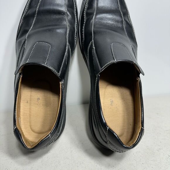Dockers Mens Agent Black Slip-On Loafers Shoes Size 12 - Picture 8 of 9